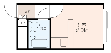 ベルピア浦賀第５の間取り