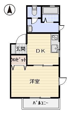 ＨＯＰＥハイツの間取り