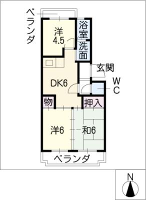 エミネンス名城の間取り