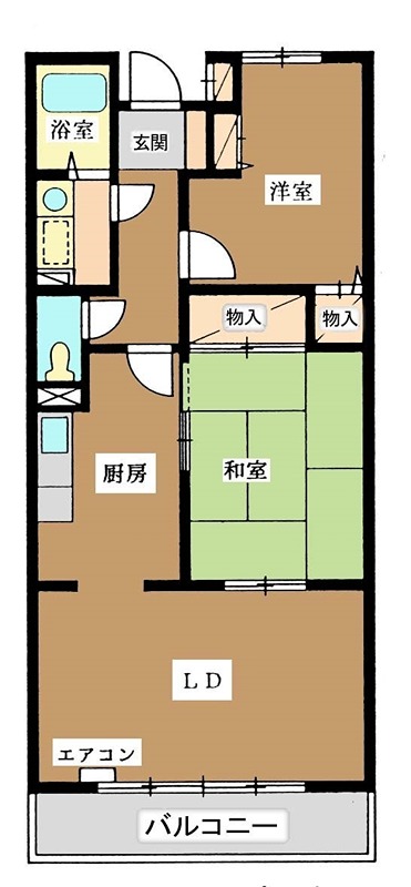 プレミオ横浜の間取り