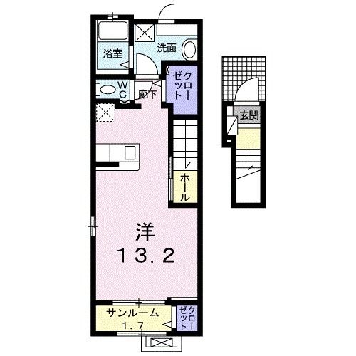 アルカンシェルの間取り