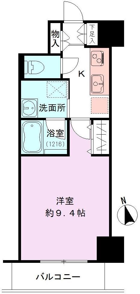 S-FORT新潟本町の間取り