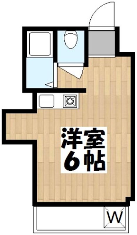 世田谷区下馬のマンションの間取り