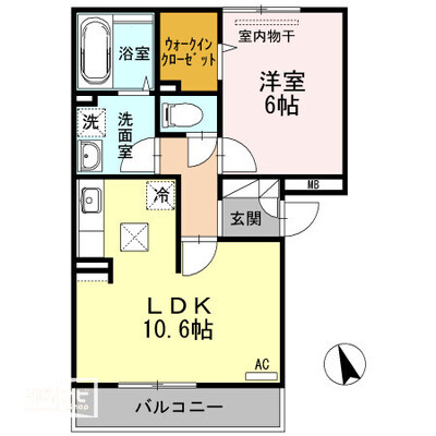 プランドール曙の間取り