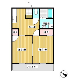 南佐久郡佐久穂町大字海瀬のマンションの間取り