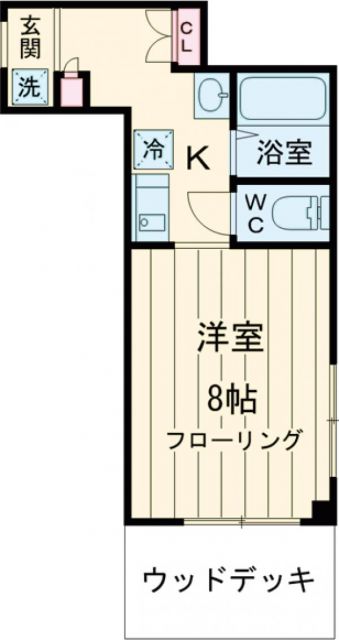 杉並区荻窪のマンションの間取り