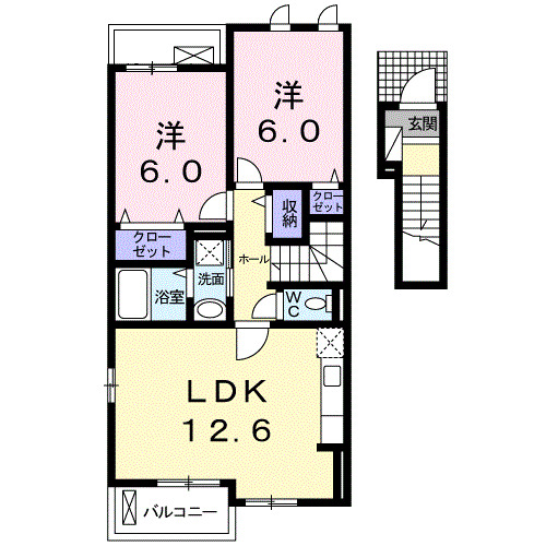 サンライズ長根の間取り