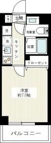 【川口市西川口のマンションの間取り】