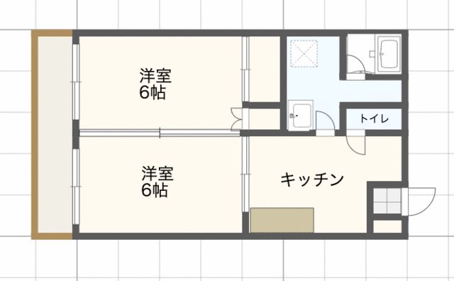 【春日部市粕壁のマンションの間取り】