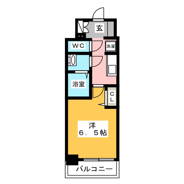 プレサンスＴＨＥ新栄の間取り