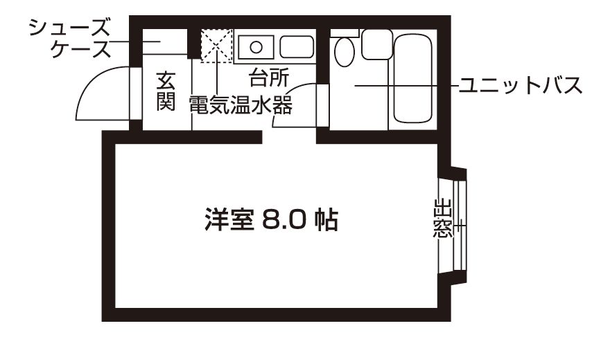 プロヴァンスの間取り