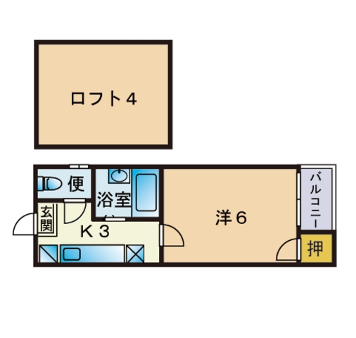 Ｌａ　Ｍａｉｓｏｎ　ｄｅ　Ｍａｒｕｓａｎの間取り