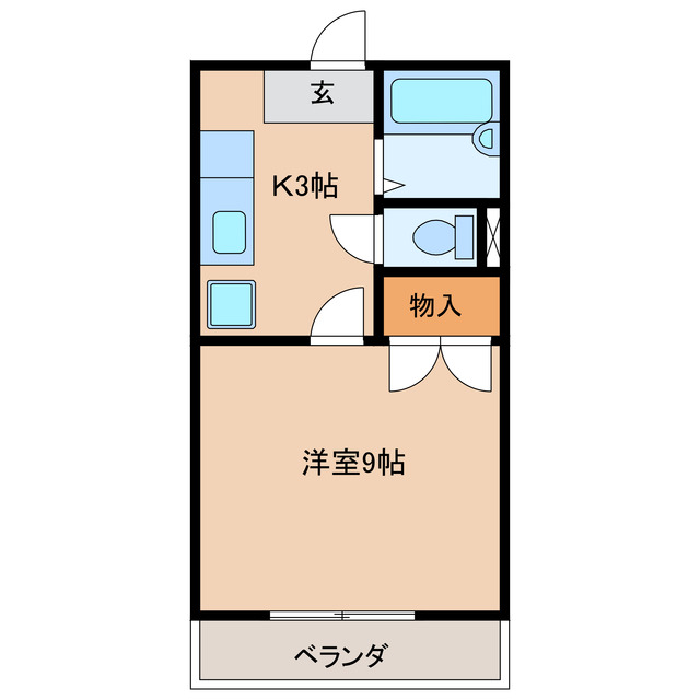 コーポドリームの間取り