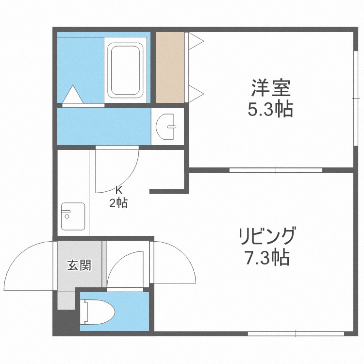 ＥＸＯＲ本通の間取り