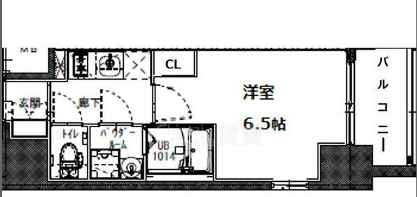 エスリードレジデンス大阪福島シティクロスの間取り