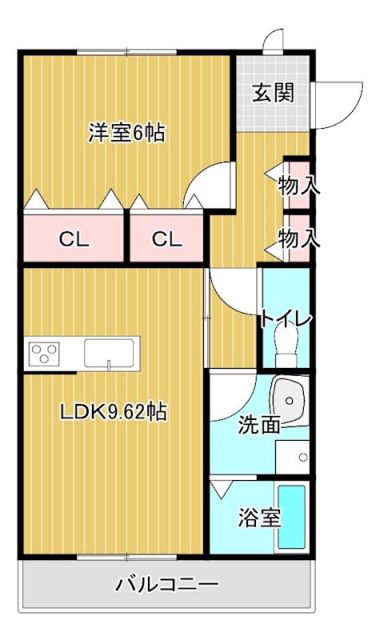 ひなたレジデンスの間取り