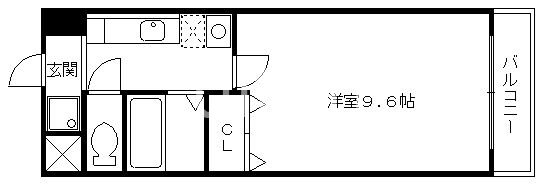 ラジョーネ四条の間取り