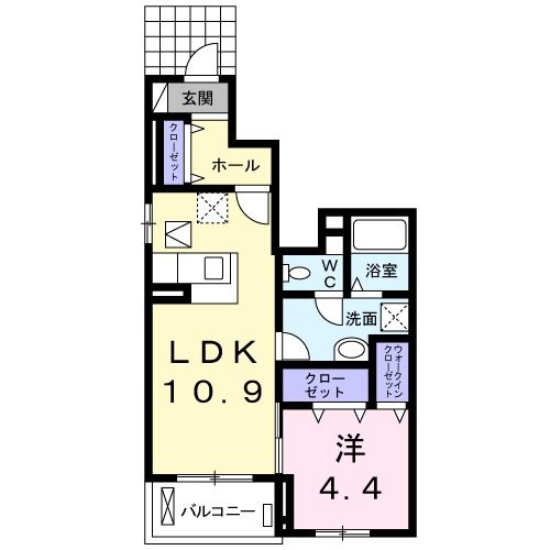 ソラーナ平島IIの間取り