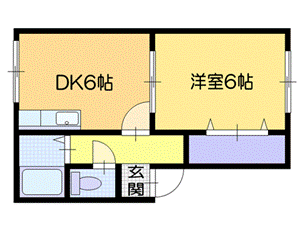 クレセントの間取り