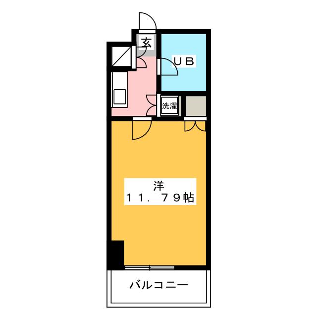 レジディア市ヶ谷IIの間取り