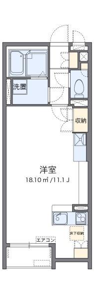 レオネクストＡＺＡＬＥＡの間取り