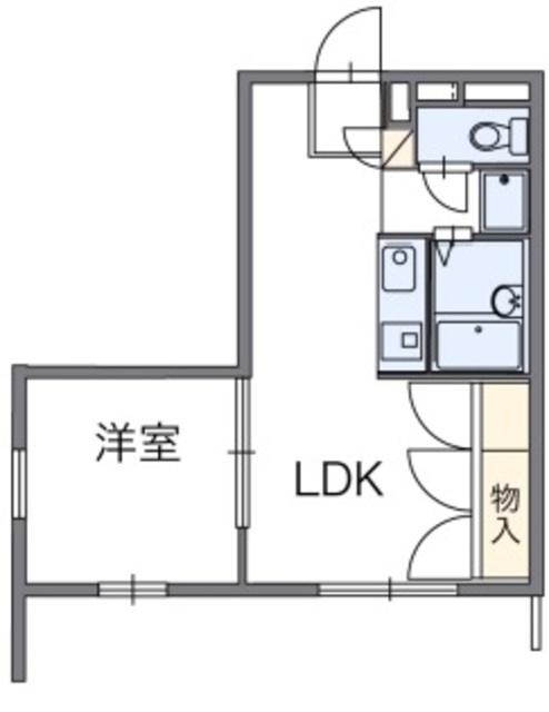 レオパレスフューチャーの間取り