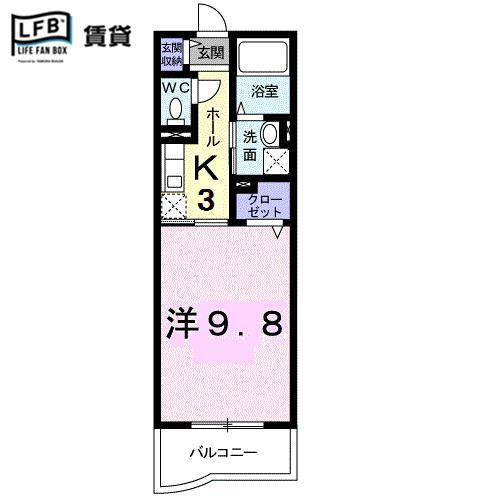 カルム・ソレイユの間取り