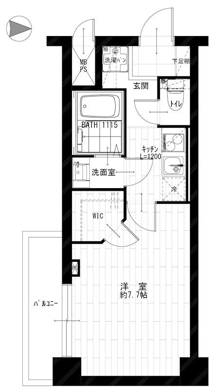 ライオンズプラザ南太田の間取り