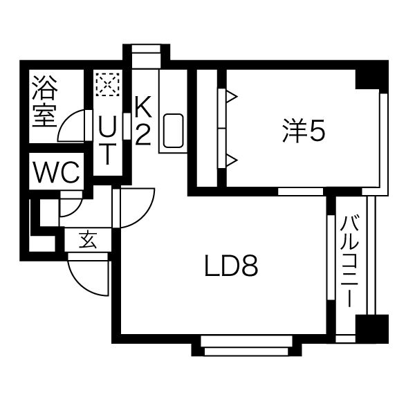 メープル元町の間取り