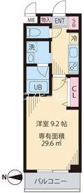 【中野区本町のマンションの間取り】