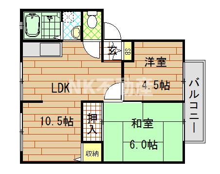 サンビレッジ・ラポールの間取り