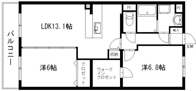 クレイドルステージ初生の間取り