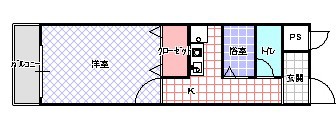 アビリティＫの間取り