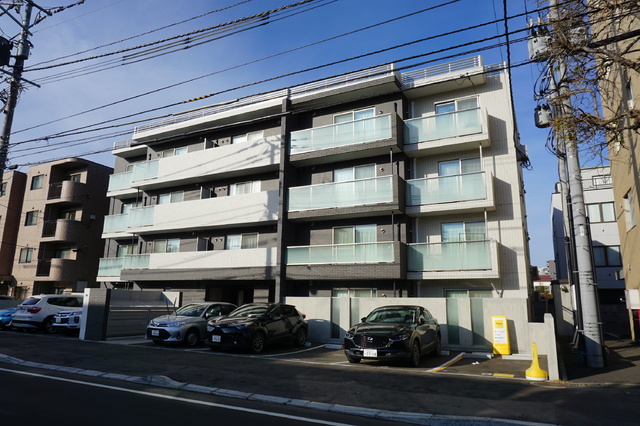 【円山公園ビューアパートメントの建物外観】