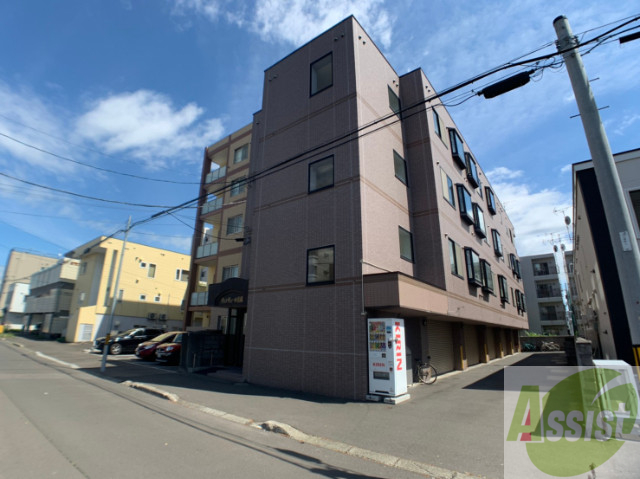 建物外観　札幌市北区北２１条西「ヴァンヴェール札幌」