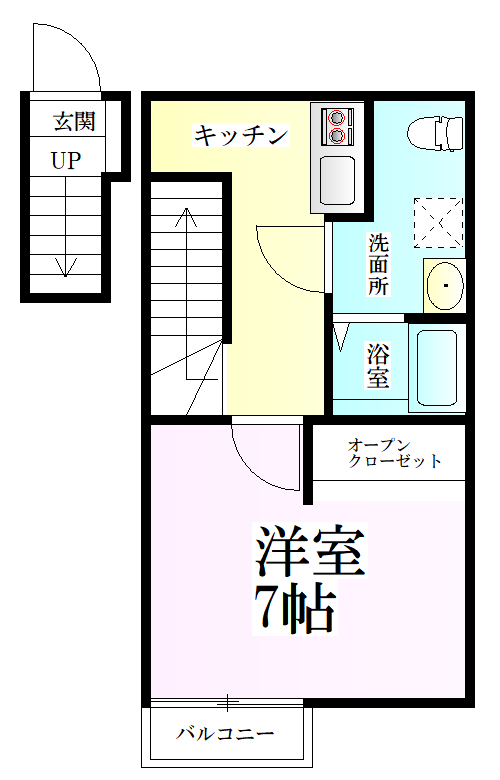 パールフォレストの間取り