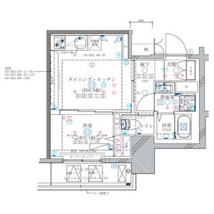 ディアレイシャス東別院IIの間取り