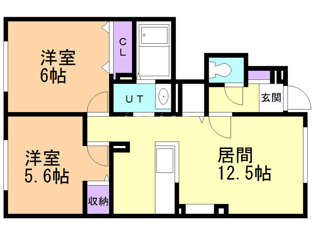 グリーンヒルズの間取り