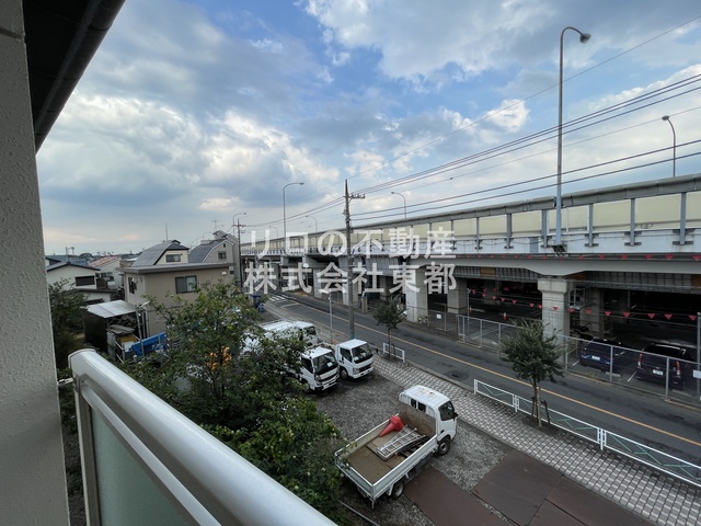 眺望　バルコニーからの景色です☆