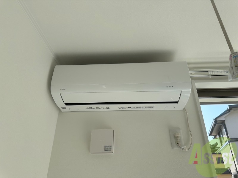 その他設備　エアコンが設置済みです。入居後すぐに使用できます。