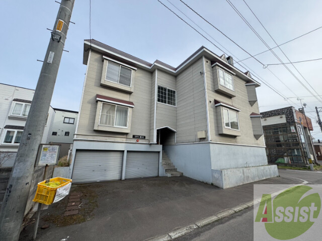 建物外観　札幌市北区新川２条「リバティ新川」