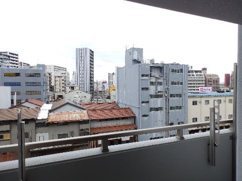 眺望　４階から