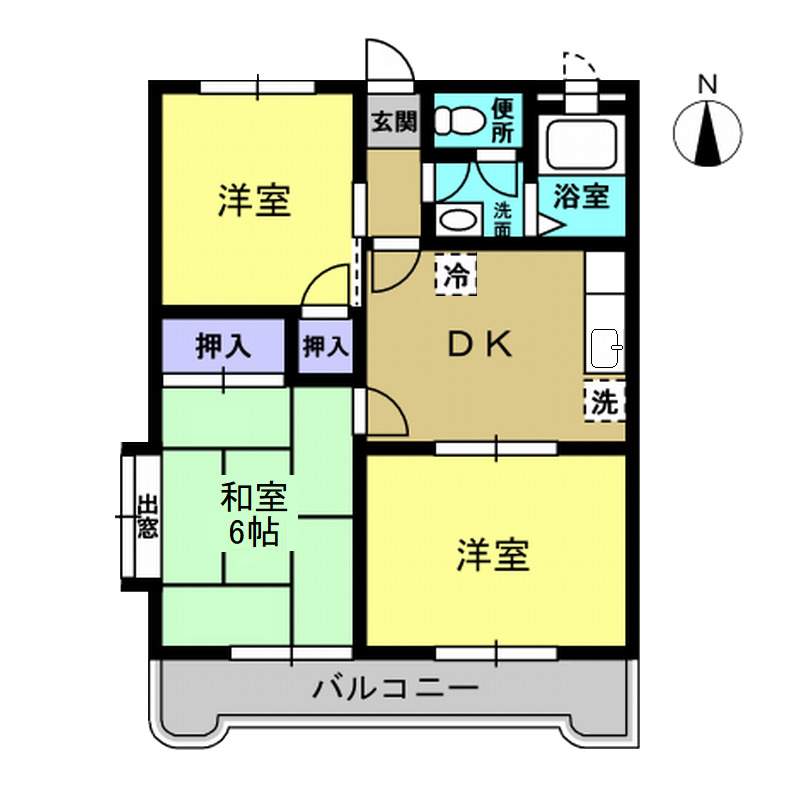 エントピア秋川の間取り