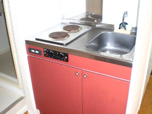 キッチン　２口コンロで便利！