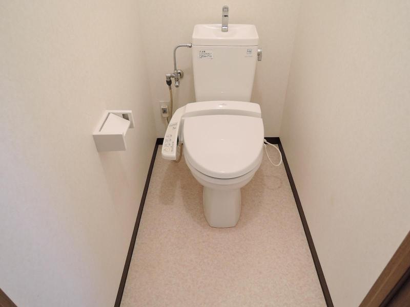 リージングマンション B棟のトイレ写真