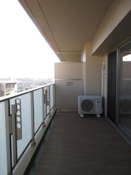ライオンズ茨木総持寺ステーショングラン　バルコニー　ベランダ