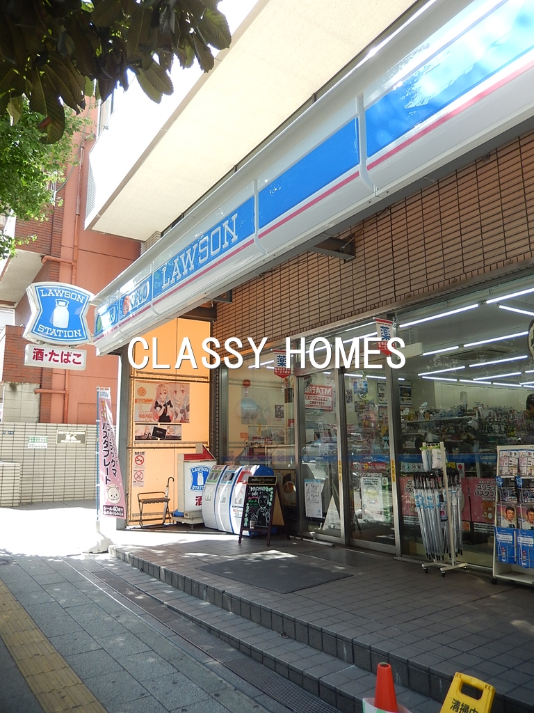 コンビニ　ローソン高輪店（コンビニ）まで130m