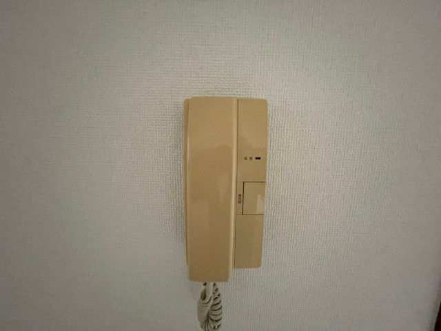 セキュリティ　インターホンです