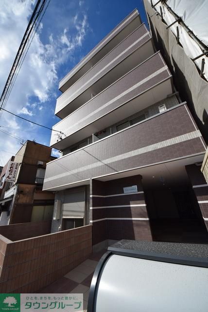 建物外観　しっかりとした重量鉄骨造