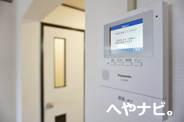 セキュリティ　★モニター付きインターホン